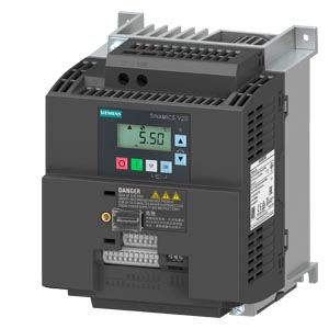 Variador Siemens V20 6SL3210-5BB23-0UV1 Sinamics 4HP 1AC 200-240VAC 13.6A C/BOP 6SL32105BB230UV1